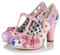 Ruby Shoo Valerie Plateau-Pumps mit Schnalle in Rosa, Pink - rose - Größe: 36 EU