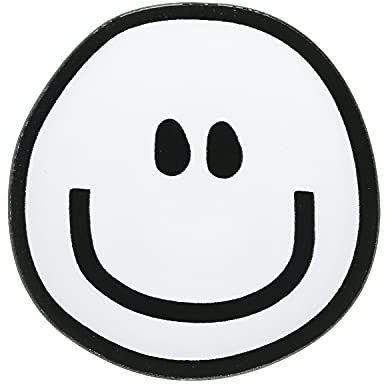 Phone Grip Grip Tok Phone Grip Südkorea iPhone Case Phone Accessory Smile Niko-chan Schwarz und Weiß Damen Cute Drop Prevention Weiß