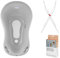 Hylat Baby Babybadewanne mit Thermometer, Gestell und Abfluss - ergonomisch und komfortabel für Neugeborene und Babys