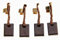 Carbon Brushes Suitable for Makita CB-440 CB440 DDF482 194427-5 DHP456 DHP458 DTD146 BDF446 BHP454 BHP456 Power Tools Electric Tools Motor Brushes 4Pcs
