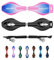 Waveboard Kinder ab 10 Jahre, Streetsurfing Waveboards Snakeboard mit ABEC-7 Kugellager und Leuchtrollen, Skateboard für Mädchen Junge und Anfänger, 86x23x9 cm,2