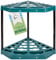 TTL Garden - Supporto angolare per attrezzi da giardino, 61 x 45 x 45 cm, 20 scomparti, per riporre scope, vanga, rastrello e attrezzi da giardino, per capannoni e garage