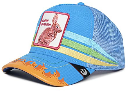 Goorin Bros. The Farm Supercharged Collection Trucker Mütze für Damen und Herren, Blau (Going and Going Und), Einheitsgr��e