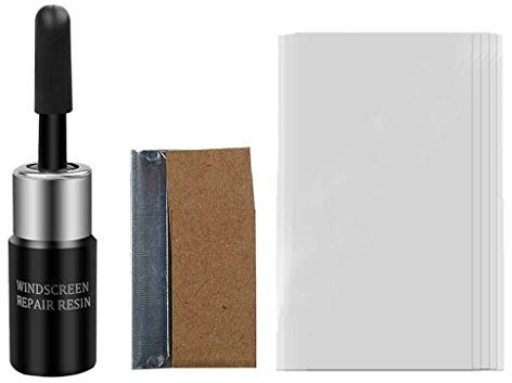 Glas Reparatur Flüssigkeit, Auto Windschutzscheiben Reparatur Kit, Scheibenreparatur Reparaturset Werkzeug, Autoglas-Nano-Reparaturflüssigkeit, Scratch Crack Repair Tools Für Auto,für Cracks (1)