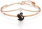 Swarovski Swan Armreif, Rosé Vergoldeter Damenarmreif mit Schwan-Motiv und Strahlenden Swarovski Kristallen