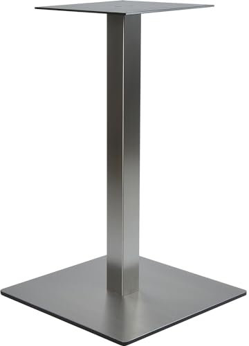 SIMAUSROM Tischgestell Set Amila Edelstahl gebürstet