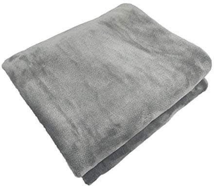 Kepuarm 12V Heated Electric Car Blanket - Fleece Constant Temperature Anti-Overheat Travel Heating Blanket for Car and RV (145 x 100cm)