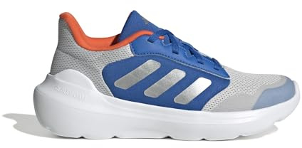 adidas Unisex Kids TENSAUR Run 3.0 Shoes Junior, Grey one/Silver met./Bright Royal, 6 UK