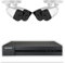 Kit VideoSorveglianza POE con NVR e 4 Telecamere 2MPX, Sistema di Registrazione 24/7, Cloud IP, Rilevamento Movimento, Accesso Remoto (HDD 2TB)