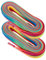 WHAMVOX 1paar Gewachste Schlittschuh-schnürsenkel Regenbogen-Farbverlauf Strapazierfähige Und Praktische Schnürsenkel Für Eishockey Rollschuhe Und Sportschuhe Langlebig Und Elastisch