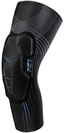 MDWZH Rodilleras Rodilleras for hombres y mujeres adecuadas for ciclismo de montaña, fútbol y baloncesto. Rodilleras Gym(Blue,M)