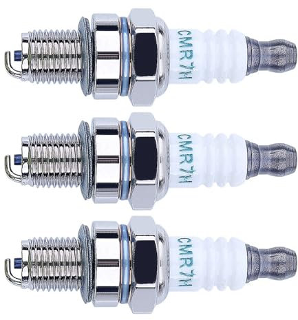 LALAL Kit candele da 3 pezzi adatto a 4 tempi for taglierina soffiante for parti motore Honda GX35