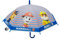 eplusm Paw Patrol PUPS Rule Regenschirm, Kuppel, manuell, 8 Paneele, Metallstäbe, bequem und vielseitig, Qualität und Widerstandsfähigkeit, 43 cm, Material Polyester, blau, M, Casual