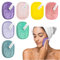 DONOONIS Coton Demaquillant Reutilisable,7 Pièces Exfoliantes Lingette Demaquillante Lavable,Double Face Disponible Coton Demaquillant Lavable,Coton Lavable pour le Nettoyage des Yeux
