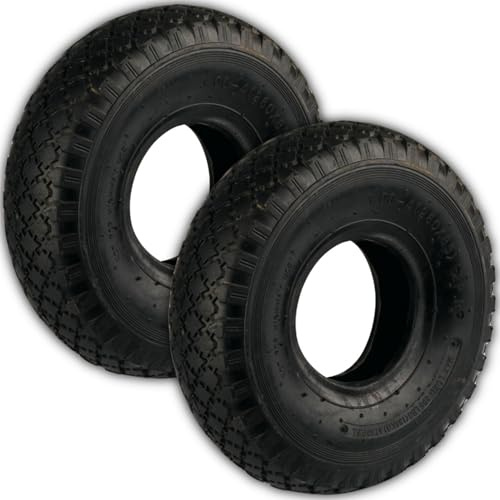 Bricoloco Rubber Replacement Cover for Wheelbarrow Wheels Warehouse and Maintenance - 260 x 85 mm (2)