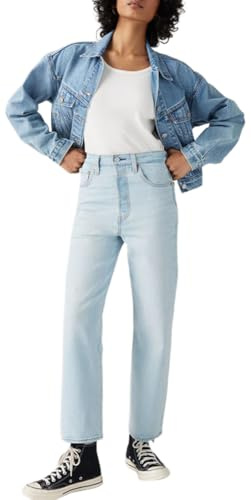 Levi's Damen Ribcage Straight Ankle Jeans