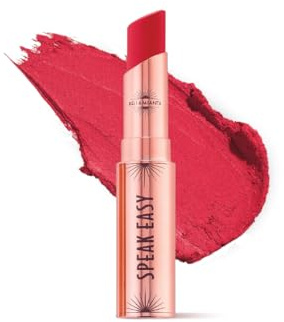Bellamianta Speak Easy Lipstick Collection, 9 Romantic Shades, Cocoa Butter and Jojoba Oil Enriched, 3g, Long-lasting Transfer-Resistant Formula, Moisturising Cream Finish (Pulse Racer)