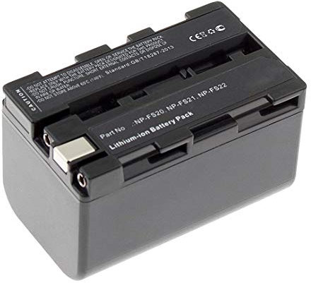 Amsahr BT-SNNPFS21-1CT Numérique Remplacement Caméra/Caméscope Batterie pour Sony Np-Fs21/Npfs21/Np-Fs20/Npfs20/Handycam Dcr-Pc1/Pc3 Gris