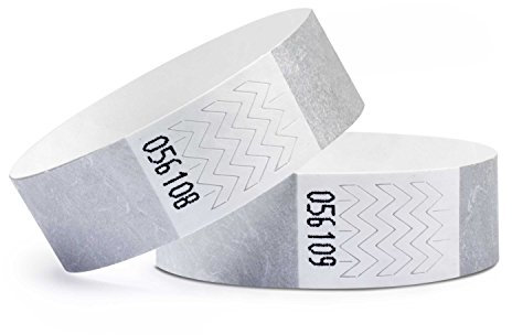 linie zwo ®, 1000 Stück Einlassbänder 19 x 254 mm, Silber