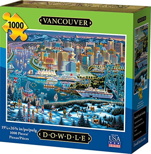 Jigsaw Puzzle - Vancouver 1000 Pc By Dowdle Folk Art by Dowdle Folk Art