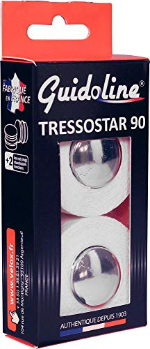 Velox Tressostar Guidoline Lenkerband - Weiß, aus Baumwolle, 20 mm x 2,5 m