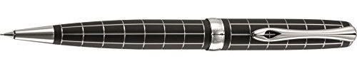 DIPLOMAT D40101050 A plus Rhomb Guilloche lapis Druckbleistift 0,7, schwarz