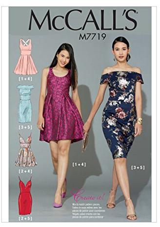 McCall’s Sewing Pattern M7719 Misses’ Dresses