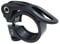 T TOOYFUL Quick Release Seatpost Clamp Alloy 30mm Bike Saddle Post Clip Clamps - Black