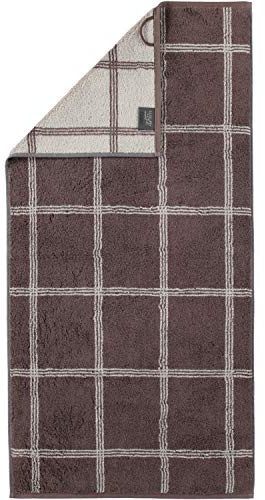 Cawö Handtücher Luxury Home Two-Tone Grafik 604 Pepper - 37