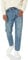 Armani Exchange Men's Splatter Paint Medium Blue Tapered Denim Jeans, Indigo Denim, 30