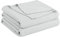 PiccoCasa Cooling Bamboo Blanket All Seasons Breathable for Hot Sleepers, Soft and Lightweight for Bed, Sofa Thin Blanket Summer Keep Cool Light Gray Double 200x230cm