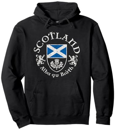 SCOZIA Alba gu bràth Felpa con Cappuccio
