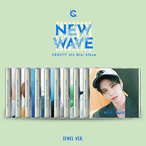 ( JEWEL Ver. ) CRAVITY NEW WAVE 4th Mini Album ( ALLEN Ver. ) K-POP SEALED