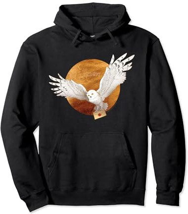 Harry Potter Hedwig Moon Pullover Hoodie
