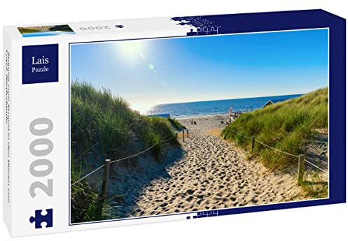 Lais Puzzle Zugang zum Strand in den Dünen von Texel, Niederlande 2000 Teile