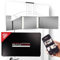 Self-Cut System - 3 Way Mirror With Lights for Self Hair Cutting - Over The Door, Trifold, 360 Degree Barber Mirror (Travel 3.0 LED)