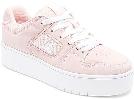 DC Shoes Manteca 4 Platform - Scarpe da donna con plateau, Rosa chiaro, 37.5 EU