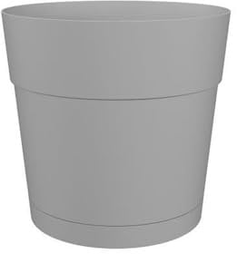 Artevasi Capri Pot Large avec réserve d'eau Gris Clair 30 cm