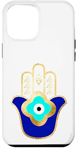 iPhone 13 Pro Max Hamsa Arabic Evil Eye Mati Case