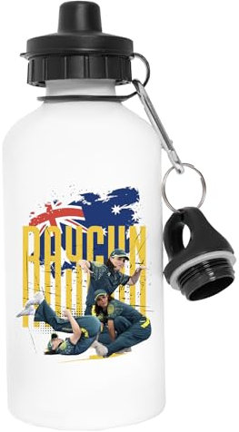 Newtee Raygun Edelstahl-Wasserflasche, Weiß, Wiederverwendbar, Umweltfreundlich