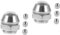 DECHOUS 2sets Pressure Cooker Safety Valve Pressure Cooker Safety Steam Valve Pressure Cooker Parts Replacement Safety Pressure Gasket 4pcs*2