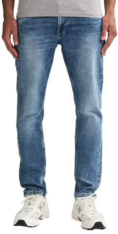 Petrol Industries Herren Jeans Slim Fit Seaham - Jeanshose - Denim - Herrenbekleidung - Blau - W31L32