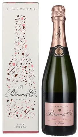 Palmer & Co Champagne Rosé Solera Brut 12% Vol. 0,75l in Geschenkbox