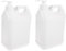 COMPUKAS 2pcs Refillable Pump Bottles for Lotion and Shampoo Leak Containers for Travel and Home Dispenser Presstype Pump for Body Soap and Hand Soap