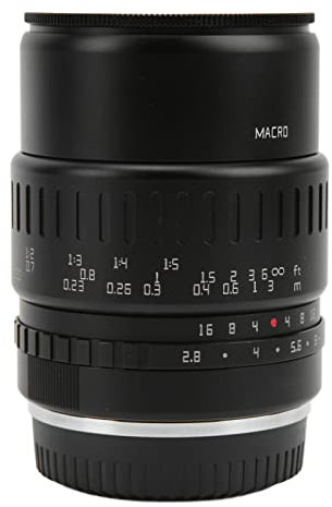 Qukaim TTArtisan Obiettivo macro APSC da 40 mm F2.8 1:1, messa a fuoco manuale per montaggio FX, compatibile con XA1 XA10 XA2 XM2, 40 mm F2.8, obiettivo macro per fotocamera Fuji