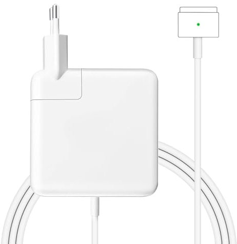 85W Mac Book Pro Ladegerät, Ersatz-AC-Netzteil mit 85 W und 2T-Tip-Anschluss, Laptop-Ladegerät, kompatibel mit MacBook Pro 15-17 Zoll Retina nach Mitte 2012 Digitale Waage, Lautsprecher