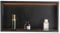 VEVOR Nicchia per Doccia, 33,0 x 63,5 x 10,2 cm, Nicchia in Acciaio Inossidabile da Incasso a Parete con Striscia LED, Porta Sapone e Shampoo, Sigillato Impermeabile, Singolo Strato, Nero