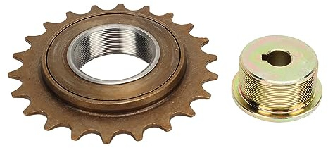 Freewheel Left Drive Adapter Kit, 16T or 22T Sprocket with Bike Freewheel Set for MY1016Z MY1016 MY1018 MY1020 Motor (22T Sprocket)