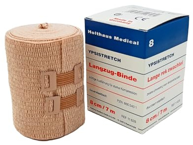 YPSISTRETCH Langzug-Binde kräftighautfarben, 7 m x 12 cm