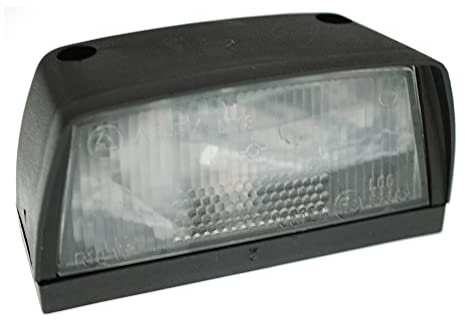 Maypole AJBA 12V Bulb Number Plate Lamp, Spade Connection